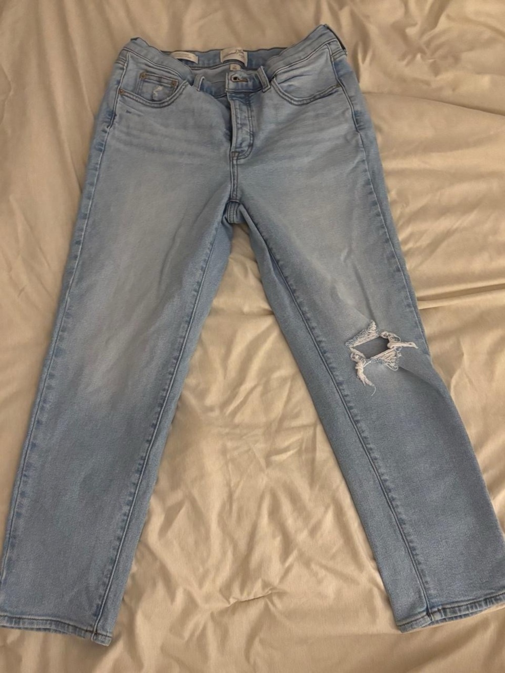 light wash jeans, womens 10R